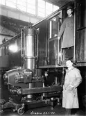 Inspektion i lokverkstaden vid Centralverkstäderna, 1930