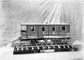 Modell av vagn litt. C, efter 1923