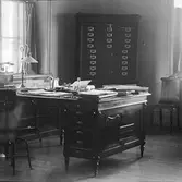 Kontorsrum för Centralverkstädernas chef ,1902