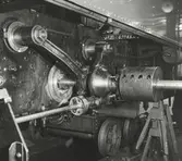 Arbete med lok i lokverkstaden, 1902-1909