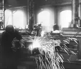 Svetsning av lokpanna, 1902-1909