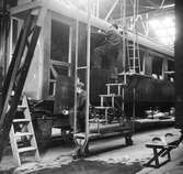 Arbete i vagnverkstaden, 1902-1909
