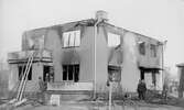 Lägenheten Furulid efter brand, 1941-05-21