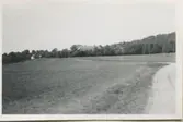 Vy från Streteredsvägen mot Sagereds gård 1950-tal. Huset till vänster är 