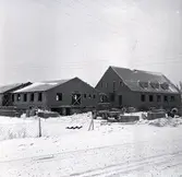 Löttorps ålderdomshem. Exteriör i februari 1960.