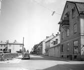 Skolgatan norrut i Nora, 1960-tal