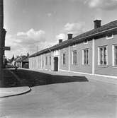 Fasad mot Rådstugugatan, 1960-tal