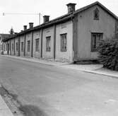 Fasad mot Rådstugugatan, 1960-tal