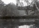Getter vid dammen på Karlslunds gård, 1890-tal