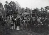 Festligheter vid Strömsnäs på Karlslunds gård, 1890-tal