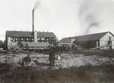 Åby tegelbruk på Karlslunds gård, 1890-tal