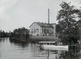 Åby tegelbruk på Karlslunds gård, 1890-tal