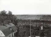 Vy mot väster från Karlslunds gård, 1890-tal