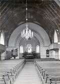 Interiör från Längbro kyrka, ca 1900