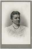 Kabinettsfotografi - Maria Nyman, Uppsala 1903