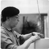 Skulptur Rasande balans