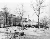 Skulptur Rasande balans