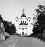 Domkyrkan sedd från Storgatan.