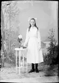 Gunhild Andersson från Yttersby, Börstil socken, Uppland 1919