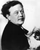 Författaren Hjalmar Bergman. 