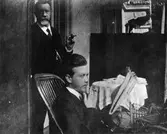 Fotografi av författaren Hjalmar Bergman.; ; ; 