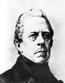 Förlaga till medaljong, Franz Berwald. 