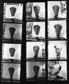 Porträtt, Hjalmar Bergman. Fotostatkopia 