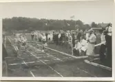 Tävlingar (skoltävling?) på Stretereds idrottsplats, okänt årtal.