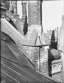 Byggnadsdetalj, Uppsala domkyrka, Uppsala 1938