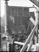 Byggnadsdetalj, Uppsala domkyrka, Uppsala 1938