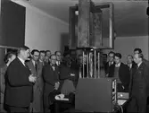 Professor Harald Norinder vid Institutet för högspänningsforskning, Uppsala 1948