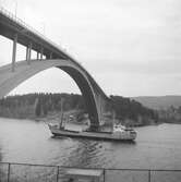 Fartyget Vaterland vid Sandöbron

