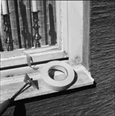 JAPANSKA SPJÄLGARDINER SAMT REDSKAP FÖR MÅLNING