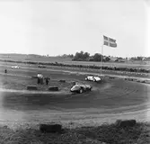 Kurvtagning på Gelleråsen, Karlskoga. 1950-06-04