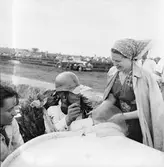 Segraren på Gelleråsen, Karlskoga. 1950-06-04