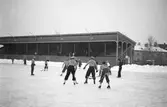 Bandymatch på Eyravallen. 1946-01-19