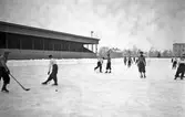 Bandymatch på Eyravallen. 1946-01-19