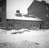 Nybyggda HSB-hus vid Ullavigatan. 1946-01