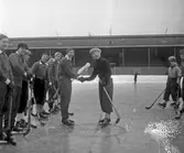 KFUM Bandy på Eyravallen. 1946-01