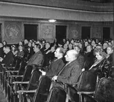 Deltagare i Verdandis årsmöte i Örebro Folkets hus 1946-02-02