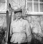 Deltagare i skidtävling i Örebro, 1946-02