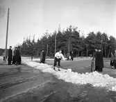 Skidtävling i Örebro.1946-02