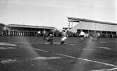Fotbollsmatch på Eyravallen.1946-02-02