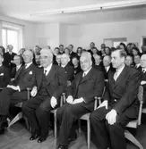 Möte i kommunala lokaler. Örebro 1946-02