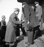 Prinsbesök i Kvarntorp. 1946-03-16