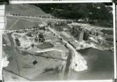 Västerås, Öster Mälarstrand.
Flygfoto över Ångraftverksområdet, 1941.
