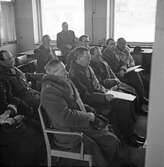 Deltagare på föreläsning vid prinsbesök. 1946-03-16
