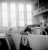 Talare vid konferens i Pingstkyrkan, Örebro. 1946-04-02