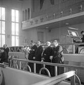 Bönestund under Pingstkyrkans konferens i Örebro, 1946-04-02
