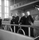 Deltagare på läktaren vid Pingstkyrkans konferens i Örebro, 1946-04-02